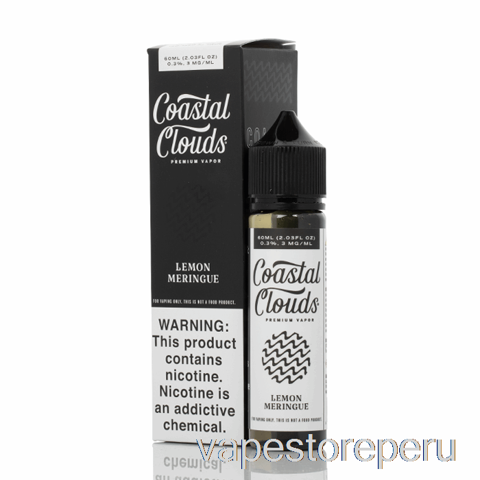 Vape Sin Nicotina Peru Merengue De Limón - Costeras Nubes Co. - 60ml 3mg